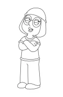 Family Guy kleurplaat 5